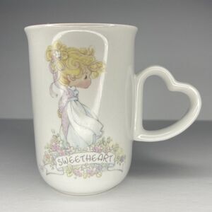 Precious Moments "Sweethearts" Tender Touch Mug Ceramic VTG 1990